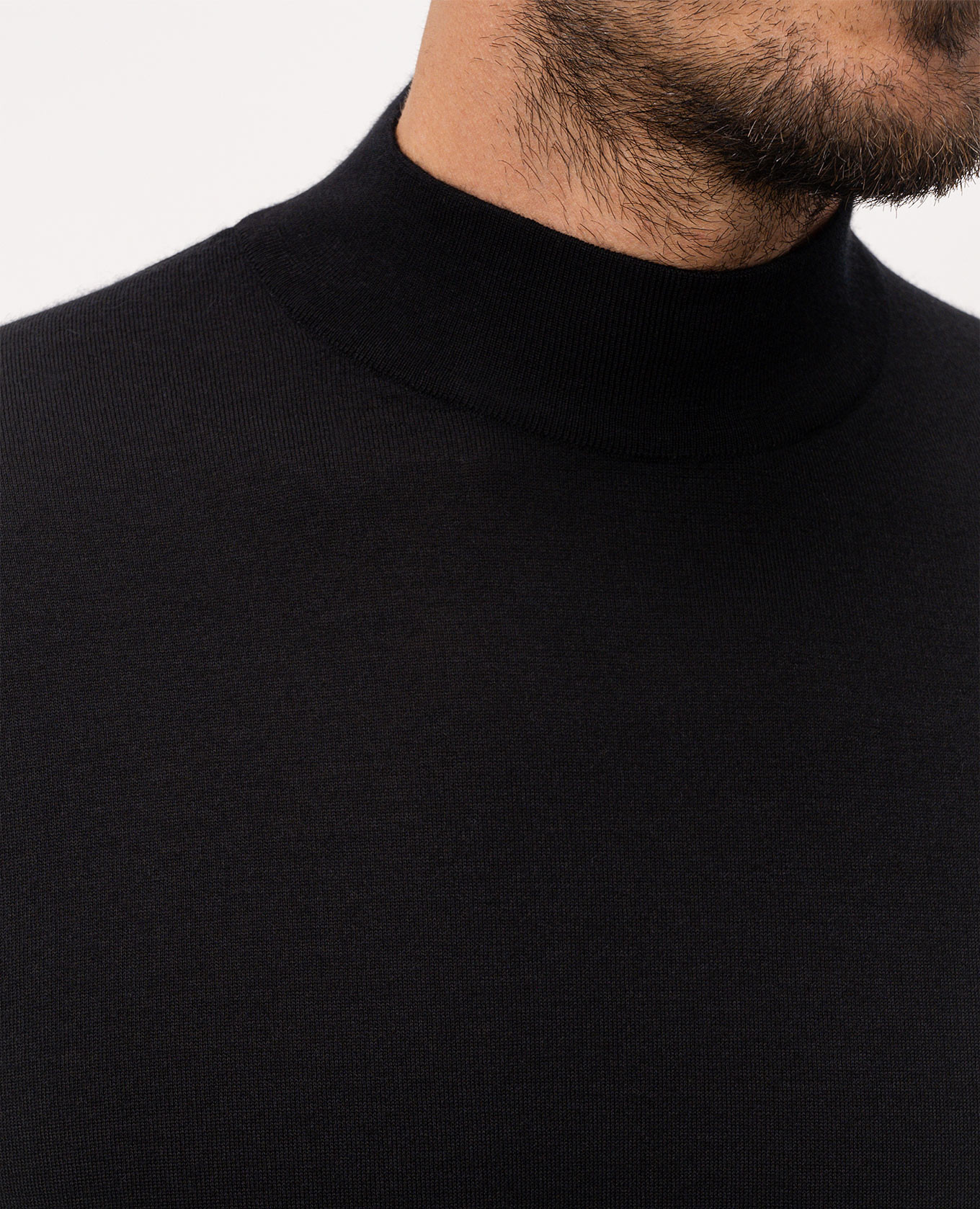 

Black cashmere and silk sweater Kiton