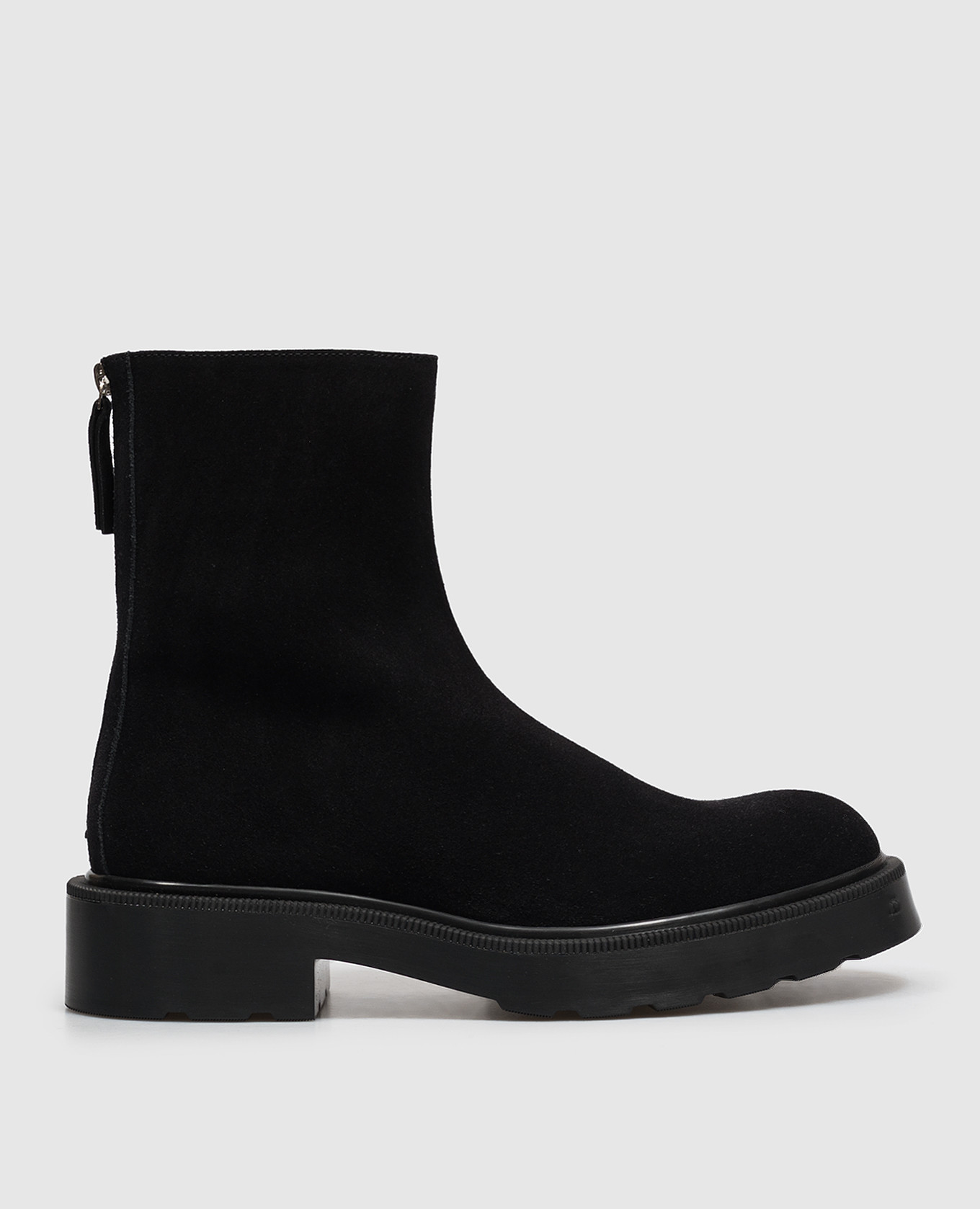 Nobilis black suede boots The Row