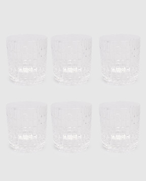 La Reine Set of crystal whiskey glasses RIGOLETTO 6 pcs DOFRIGOLETTO