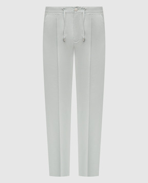 Enrico Mandelli Green wool pants GYM02B4531