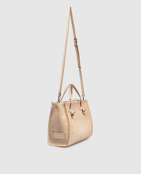 Gianni Chiarini Marcella beige suede tote bag BS9762CMPL