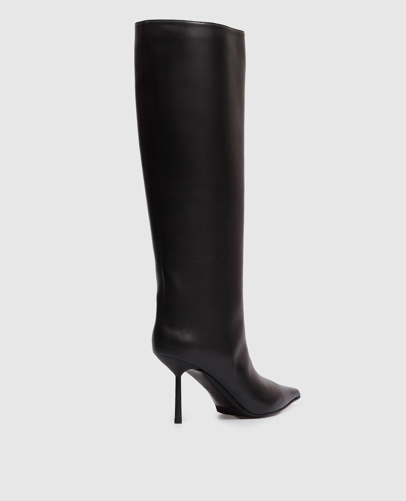 Black leather boots BELLA Le Silla 2