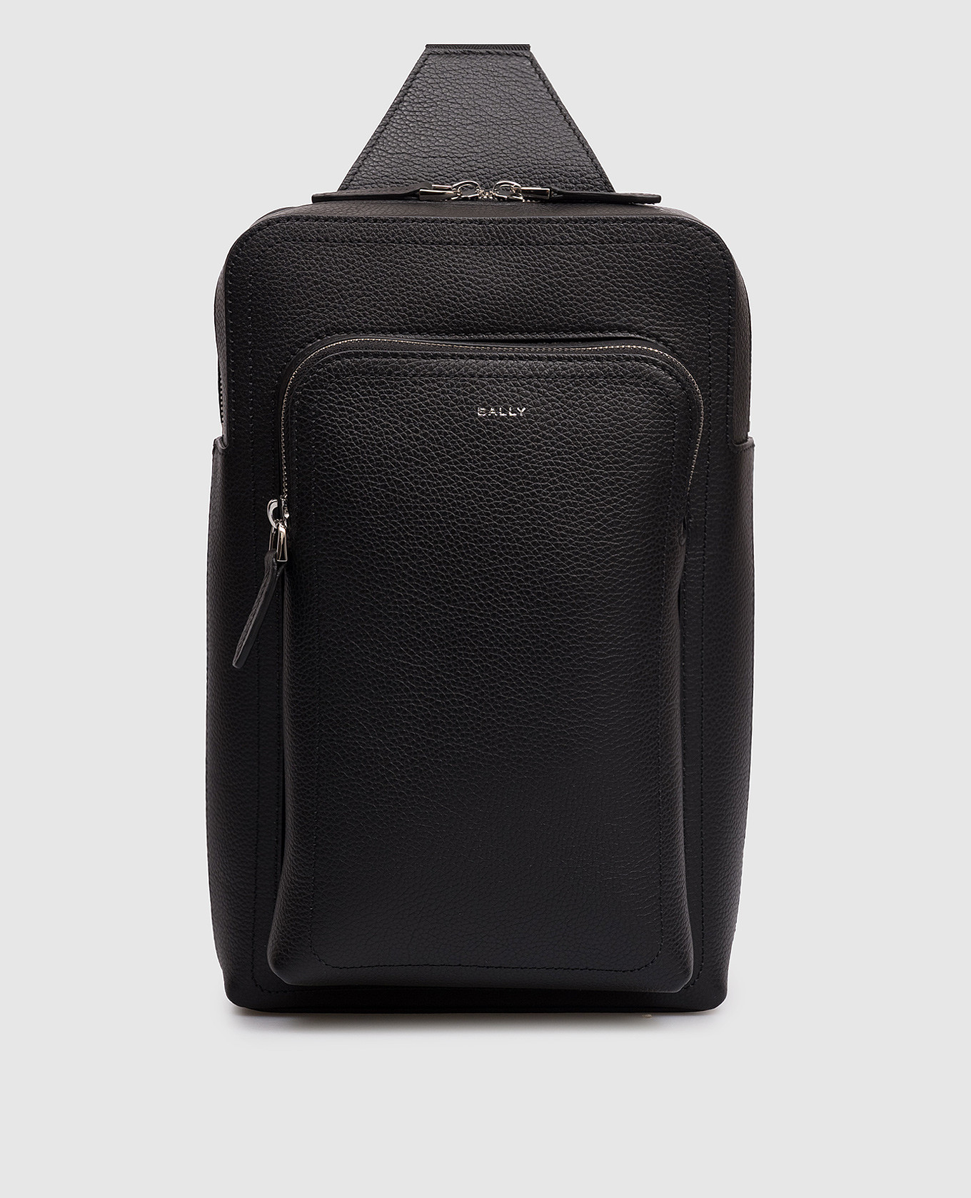 

Capitol black leather sling bag Bally