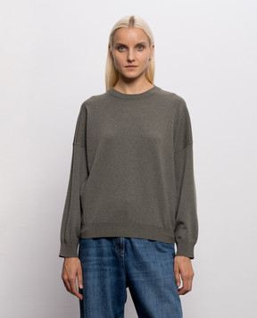 Brunello Cucinelli Green cashmere jumper M12244410