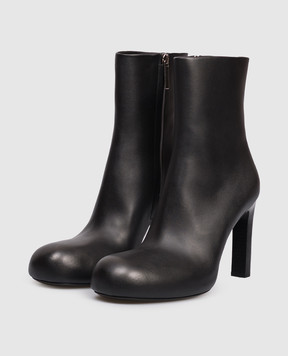 Balenciaga Fargo black leather ankle boots 844897WBDH5
