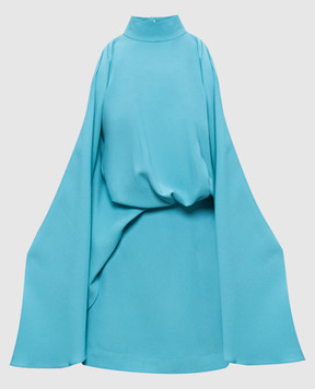Taller Marmo Turquoise Bacall mini dress SS2603