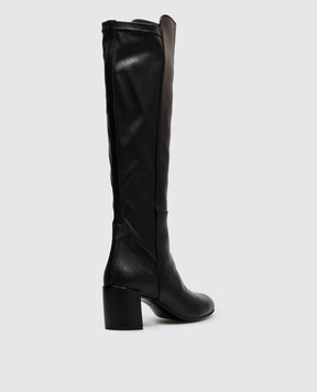 AGL Black leather boots Lynn LYNNHIGH