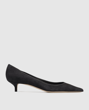 Jimmy Choo Amelia grey suede pumps AMELIAKDU