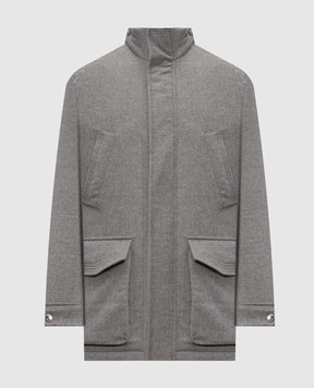 Brunello Cucinelli Gray cashmere jacket MM4006005