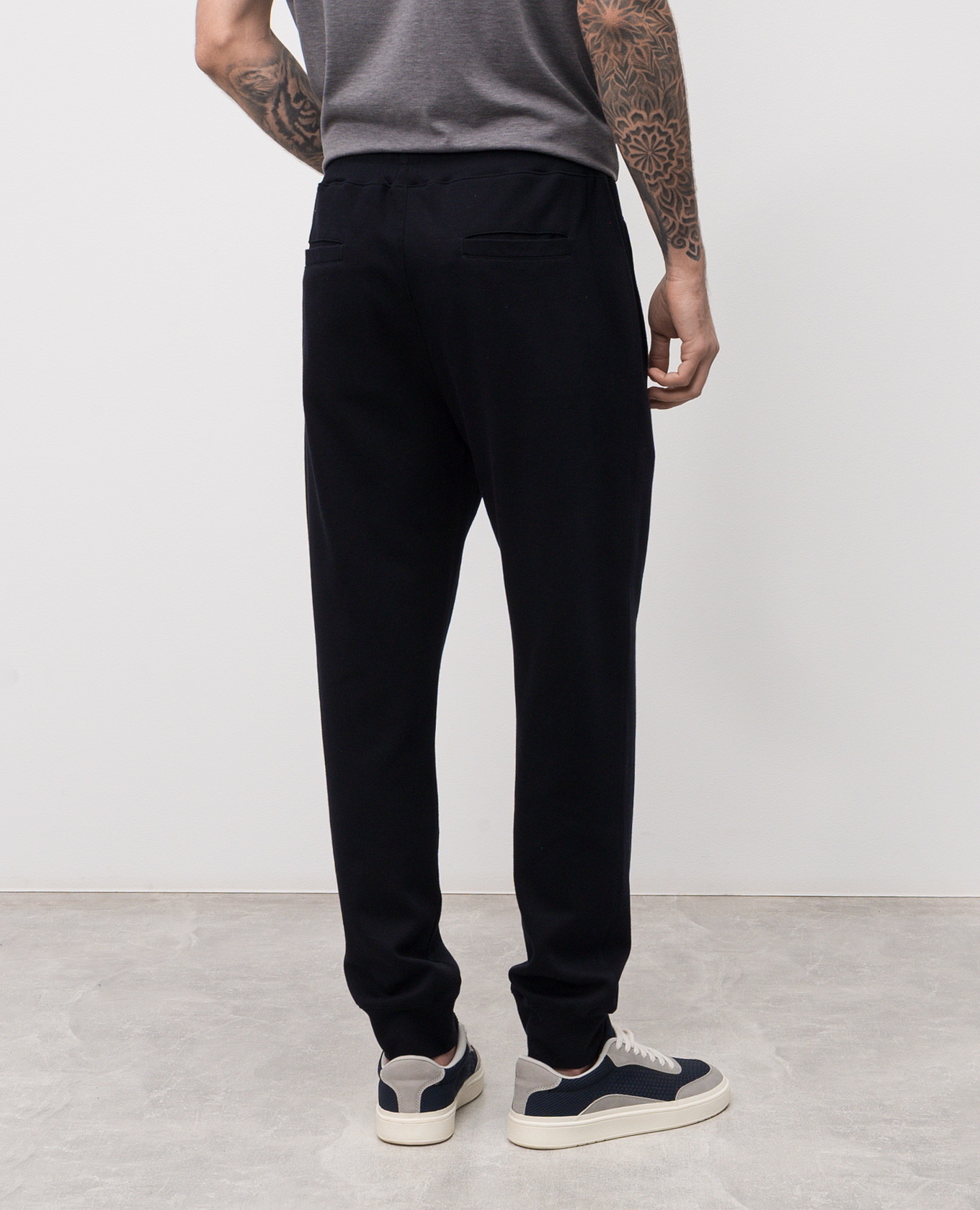 Blue joggers ISAIA 4