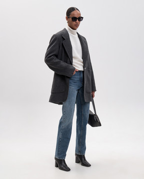 Givenchy Gray wool and cashmere coat BWC0GA151K