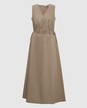 Peserico Khaki dress A0272401979