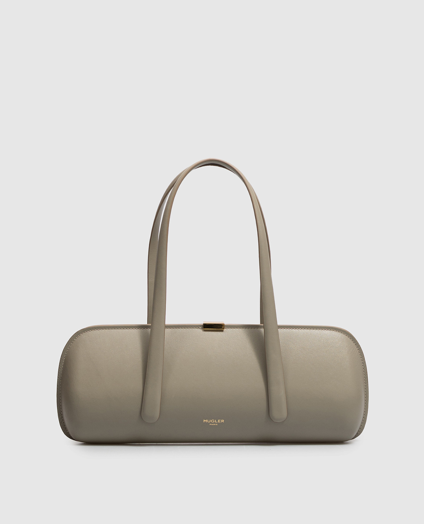 Beige leather bag Aurora