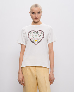 Max Mara Weekend TENUE white T-shirt with print WKDTENUE