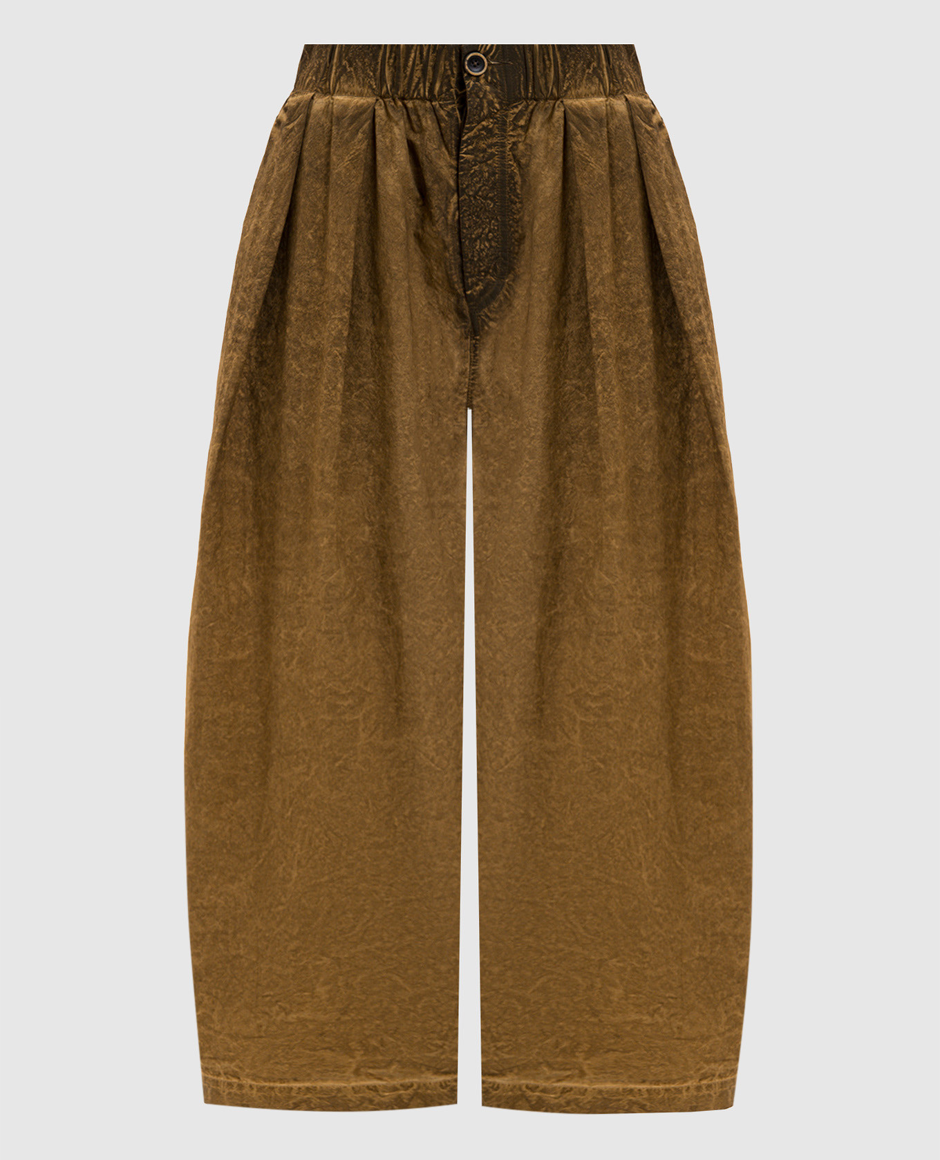 

Brown culottes with a vintage effect UMA WANG