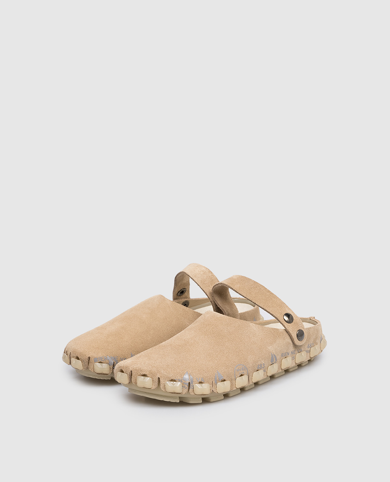 

Ivyd beige suede mules Premiata