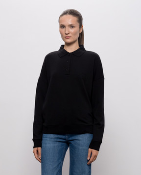 Max Mara Black ALPACA wool jumper MXMALPACA