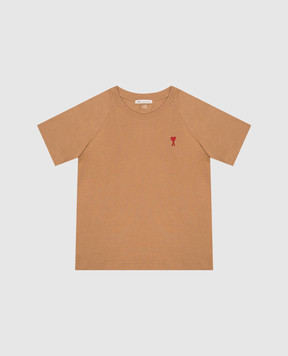 Ami Paris Children's brown t-shirt KTS354726