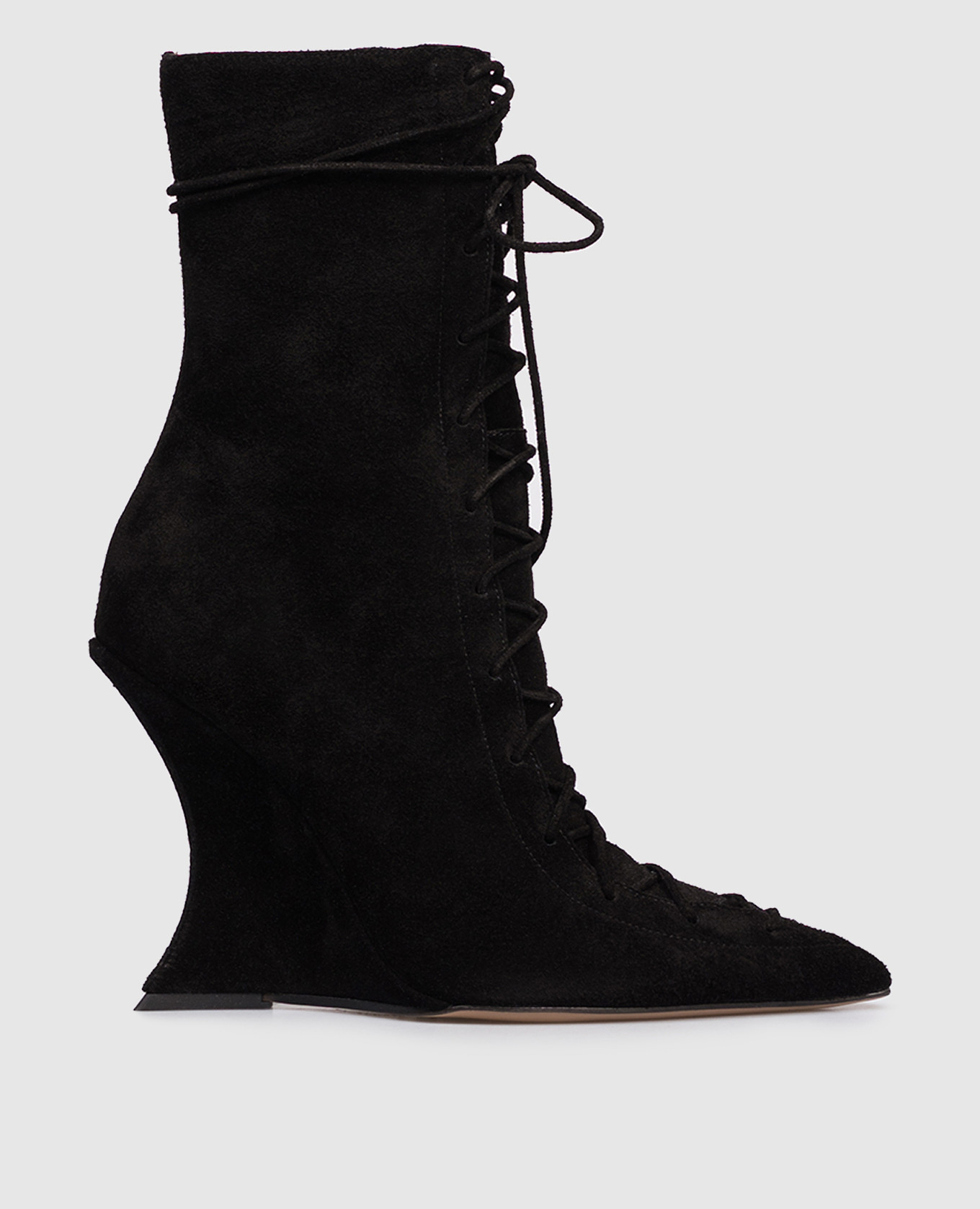 

Black suede ankle boots NINA Paris Texas
