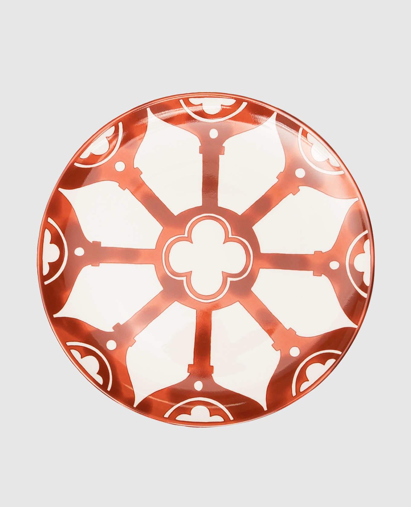 

White porcelain dessert plate Venezia Geminiano Cozzi 1765