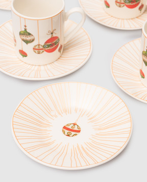 Palais Royal Porcelain set of coffee cups and saucers 25019