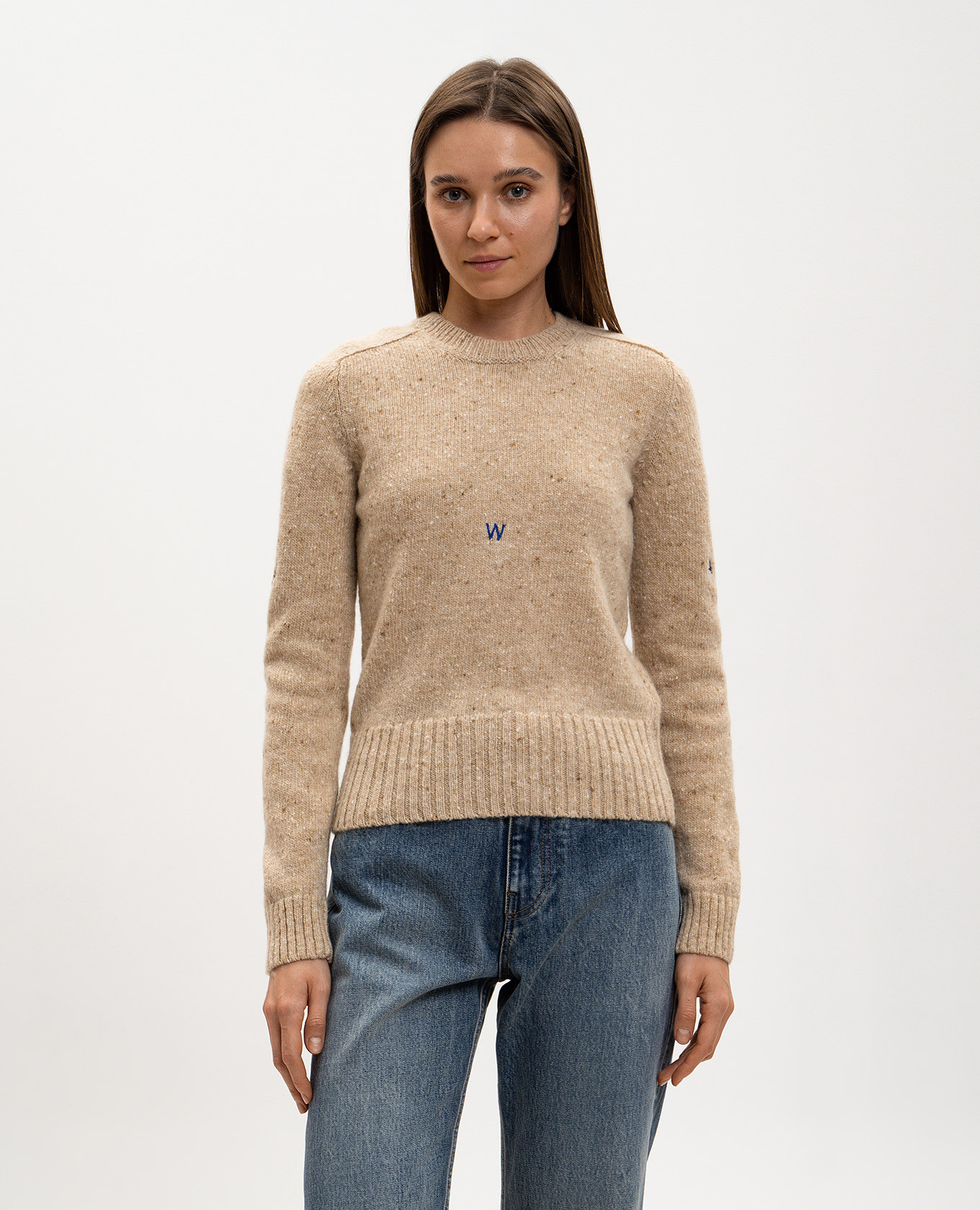 

Beige wool sweater JW Anderson
