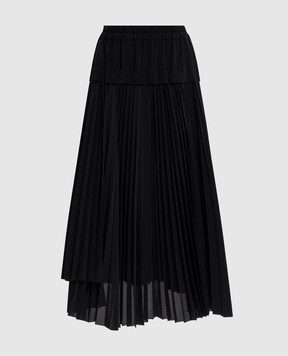 Y`S Yamamoto Black pleated skirt YVS04928
