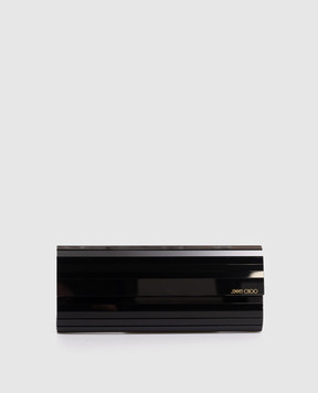 Jimmy Choo Black Sweetie clutch SWEETIEACR