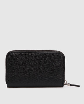 Valentino Black leather wallet VLogo 9Y2P0AY3UAG