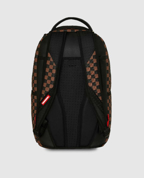 Sprayground Children's brown backpack CROWN JEWEL SHARKS IN PARIS 910B8744NSZ