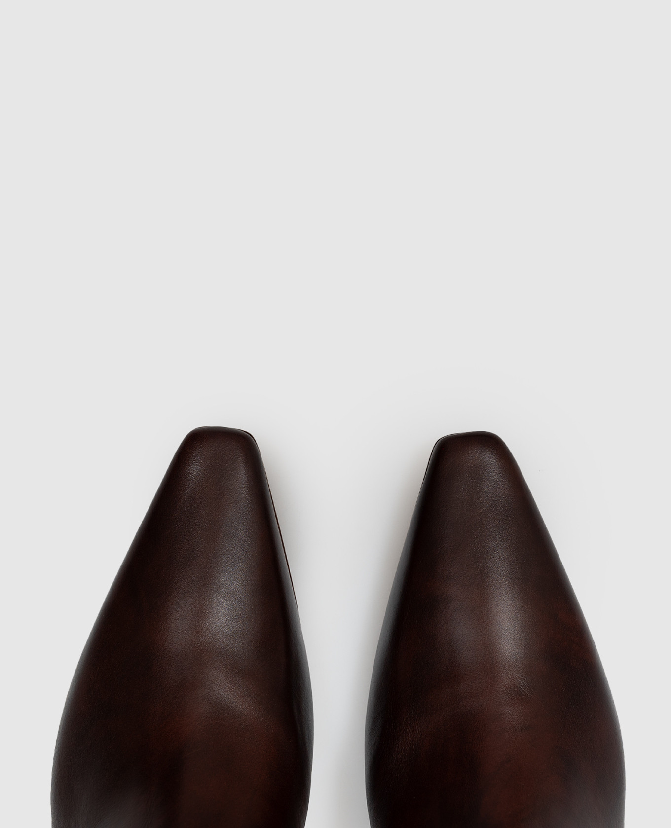 Brown leather boots Peserico 4