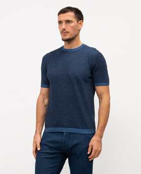MooRER JUDE blue t-shirt JUDEVCR