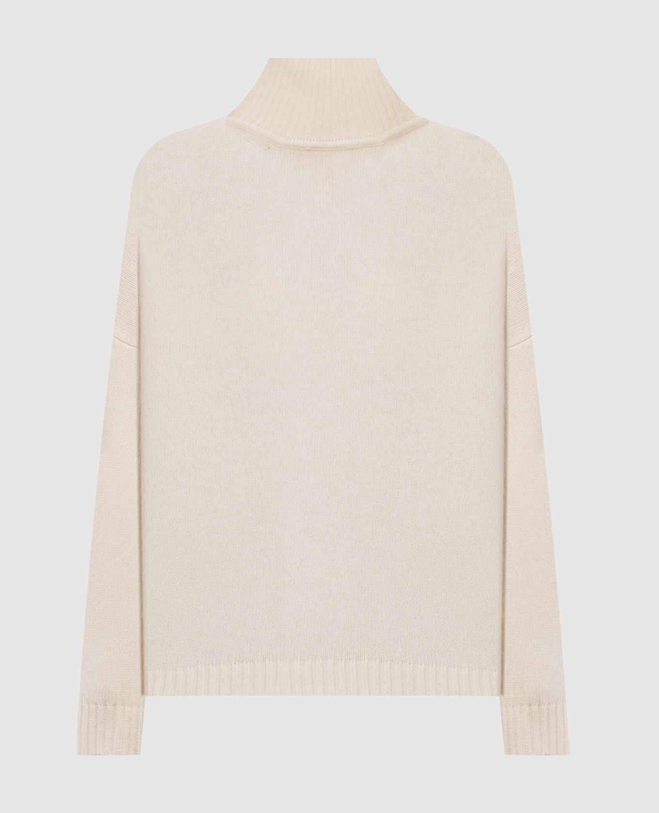 BORGIA ivory wool sweater