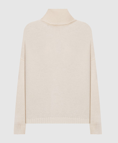 BORGIA ivory wool sweater