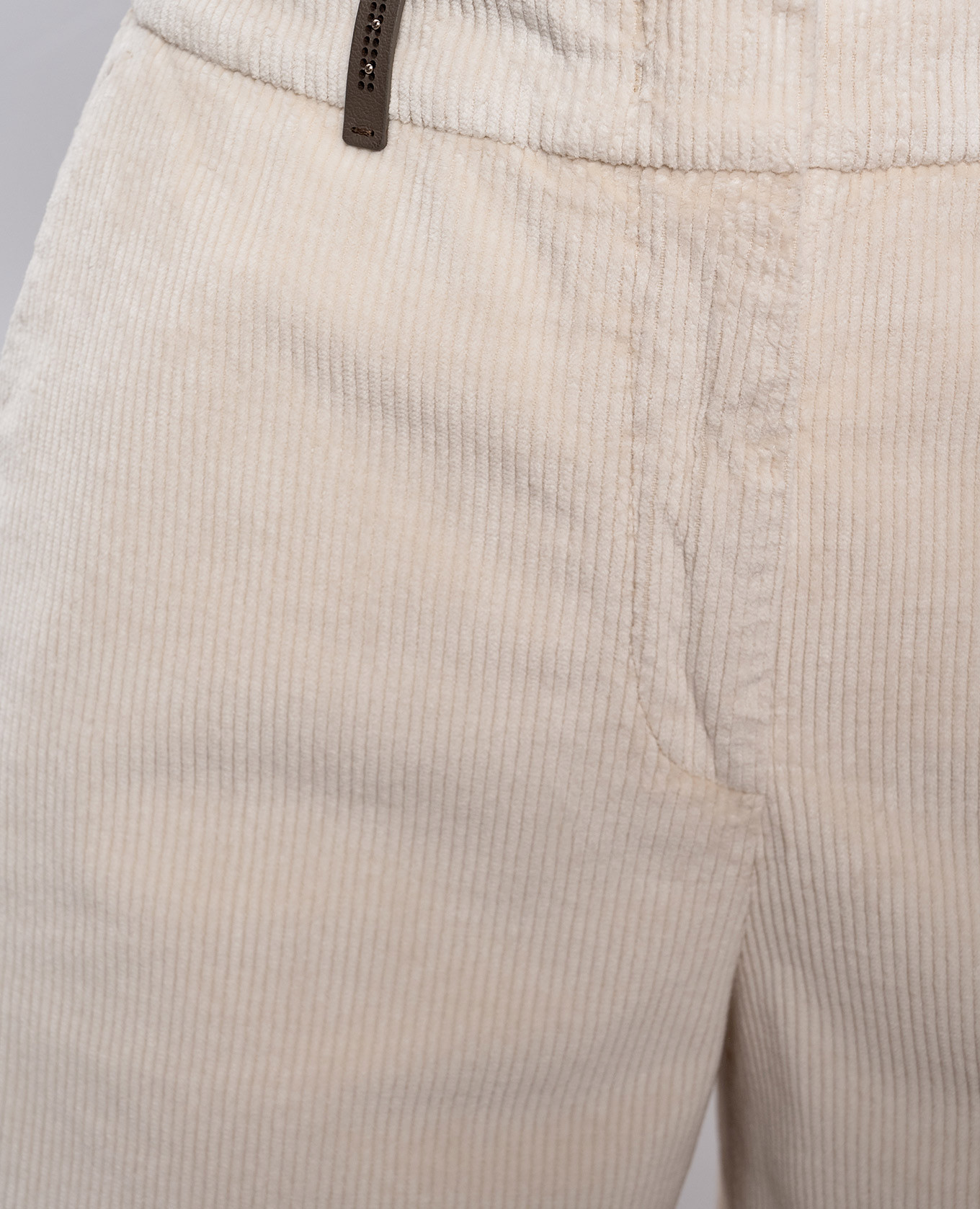 

Beige corduroy pants Peserico