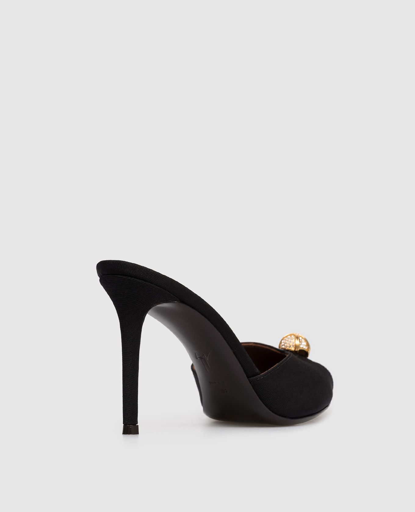 

Intrigo black leather mules Giuseppe Zanotti