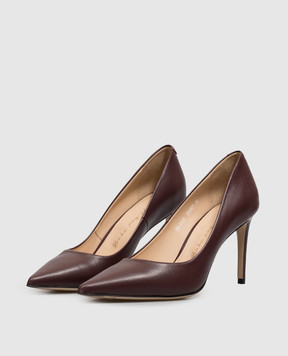Babe Pay Pls Burgundy leather shoes 201801KO