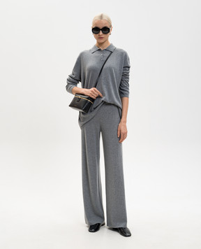 LISA YANG Grey Caisa polo shirt 2026027