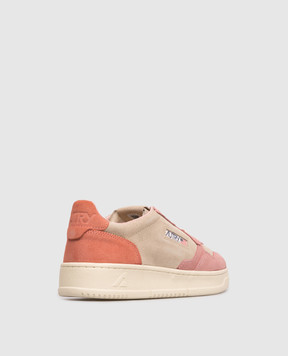AUTRY Medalist beige suede sneakers A1UNAULWTS26