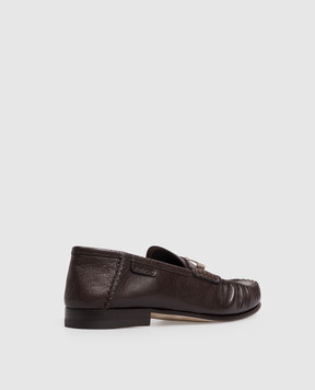 Tom Ford Brown leather loafers W3909LGO060P