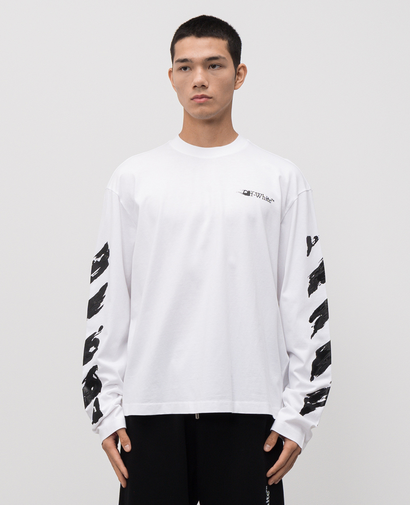 

White Ink Arrow longsleeve Off-White
