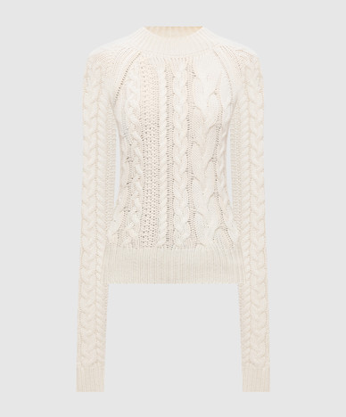 Ivory cashmere sweater