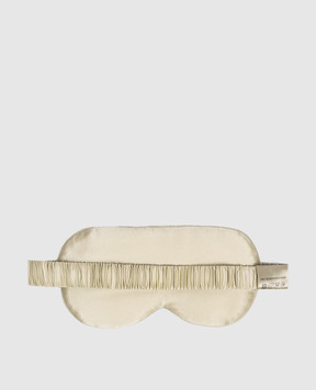Dore & Rose Green silk sleep mask PREMIUMSILKSLEEPMASK