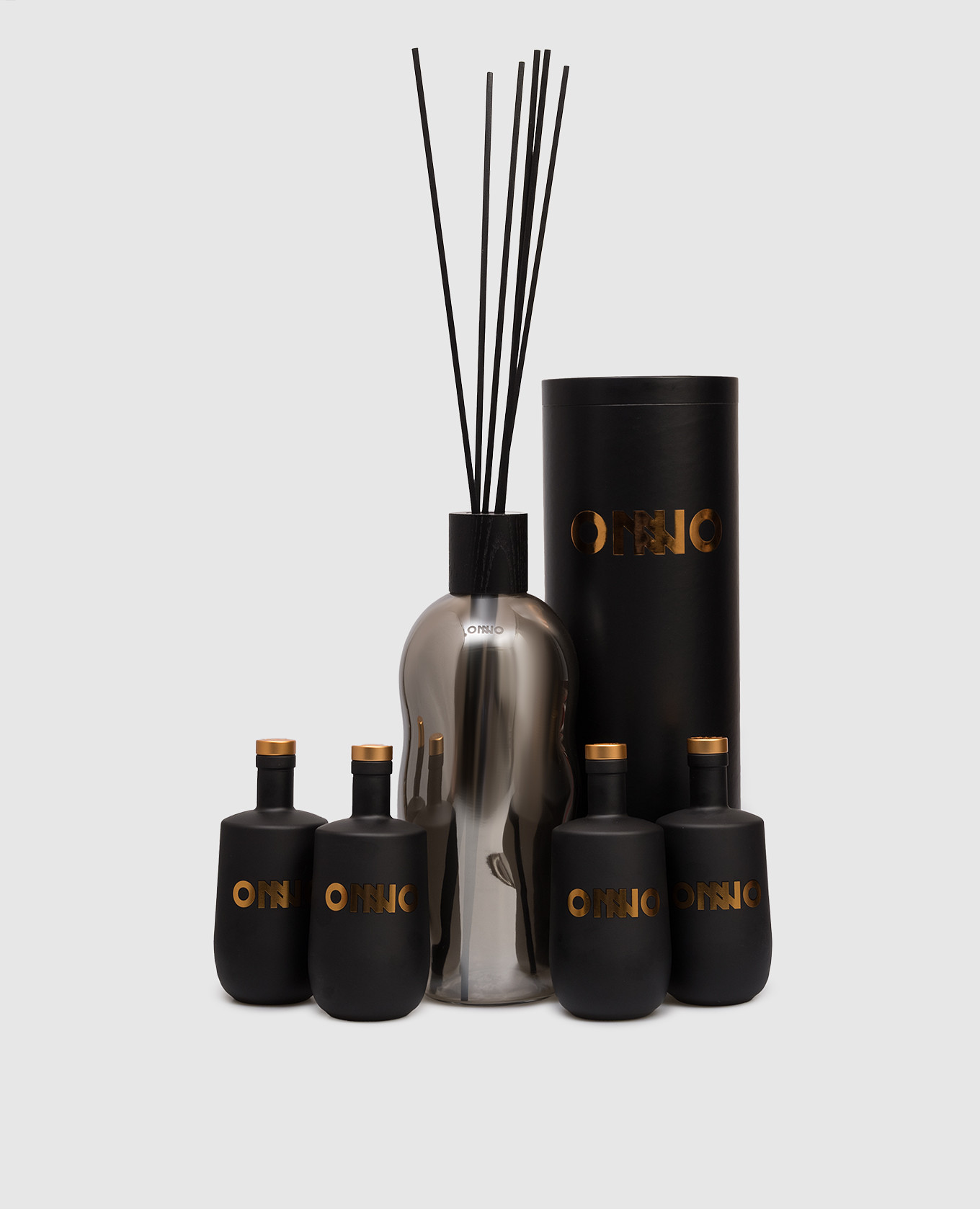 Cape Smoked Gray aroma diffuser and refill set with Muse scent 2000 ml