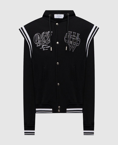 C2H4 - Mastermind JAPAN black leather jacket with distressed