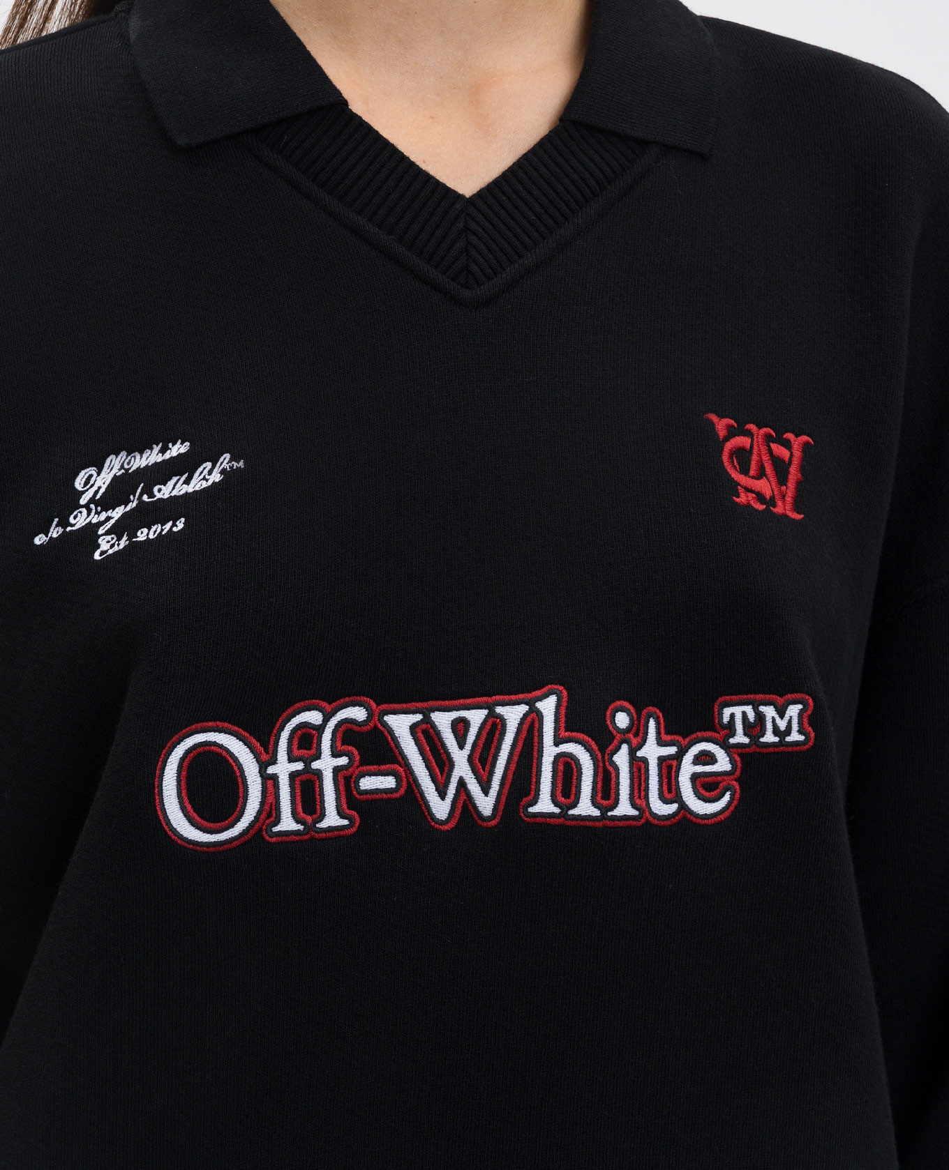 

Black dress with logo Off-White
