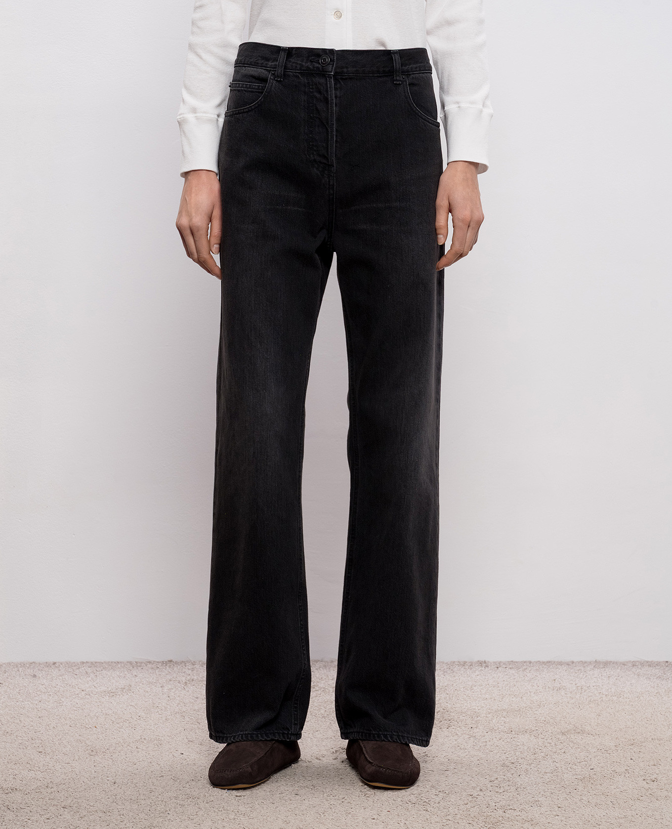 

Black Finbar jeans The Row