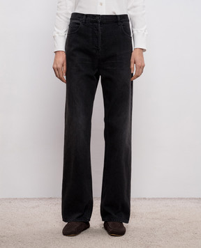 The Row Black Finbar jeans 10803W4424