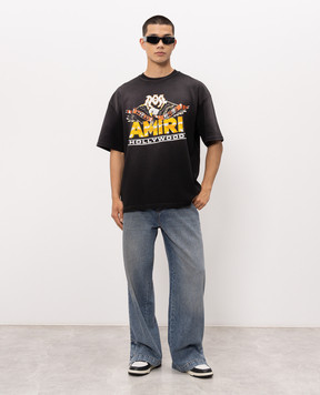 AMIRI Black MA EAGLE T-shirt AMTOJR1200