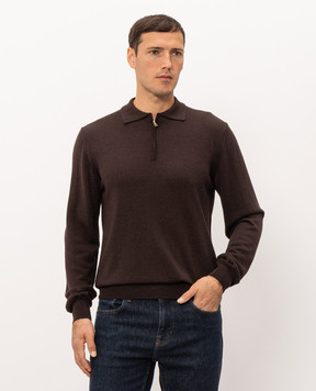 Cashmere&Whiskey Brown polo 474Z